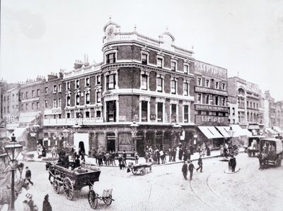 Pentonville Road scene, Islington, London by English Photographer